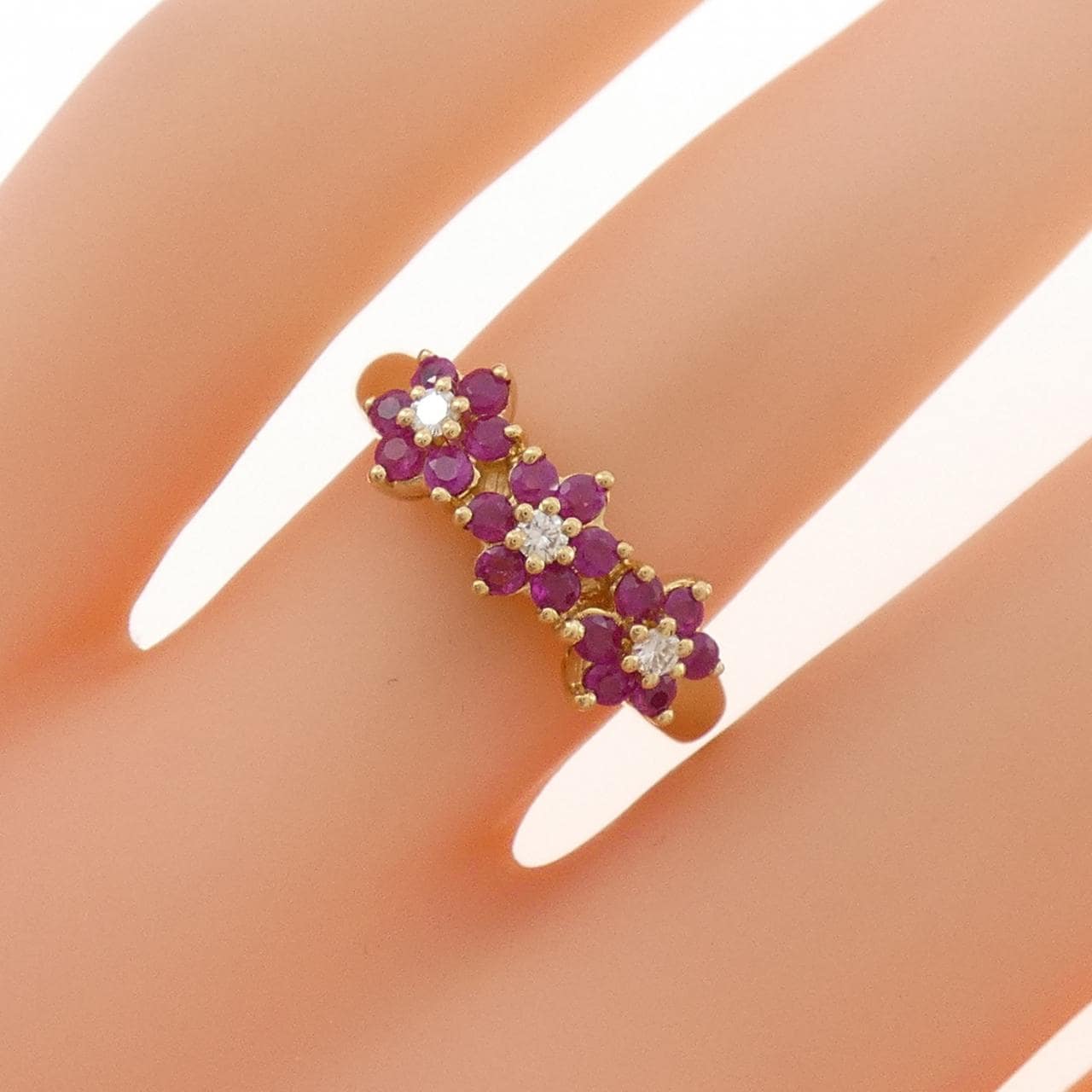 ポンテヴェキオ ルビー リング 0.54CT