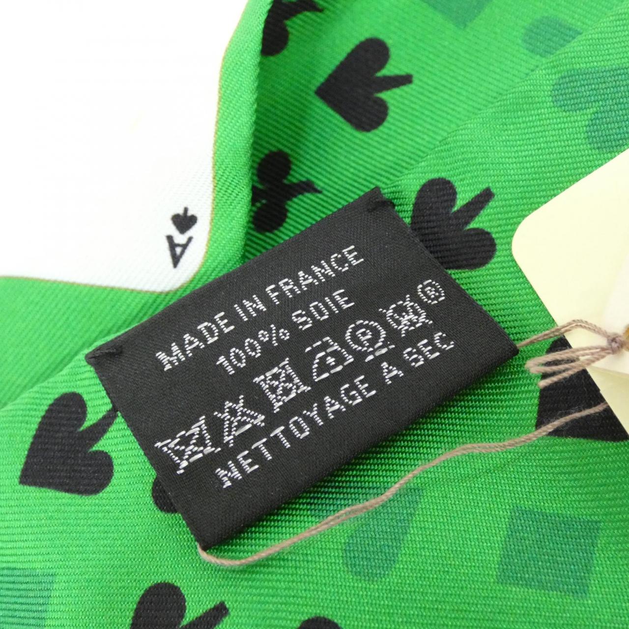 エルメス JEU DE CARTES ツイリー 063169S スカーフ