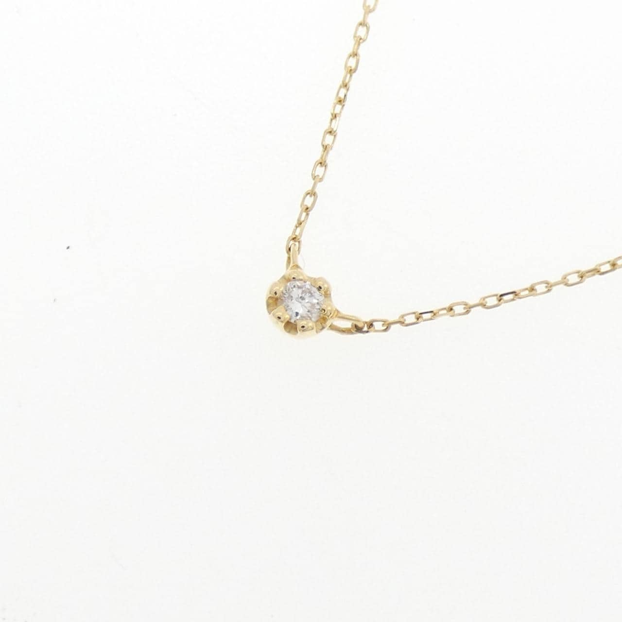 エテ ダイヤモンド ネックレス 0.03CT