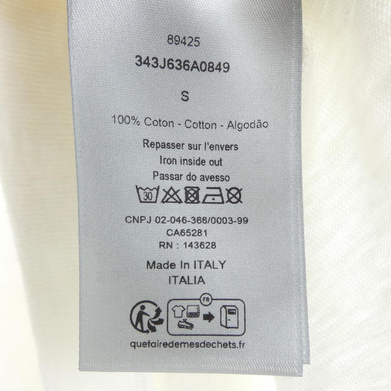 ディオール DIOR 343J636A0849 Tシャツ