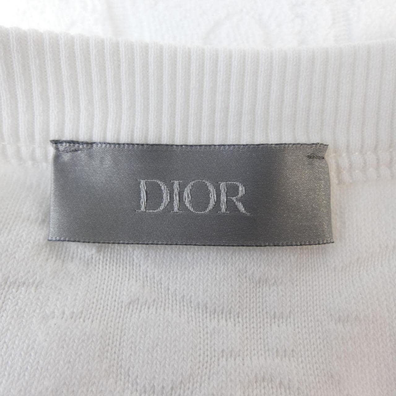 ディオール DIOR ディオールオブリークテリーコットンジャガード　OBLIQUE 113J692A0614 Tシャツ