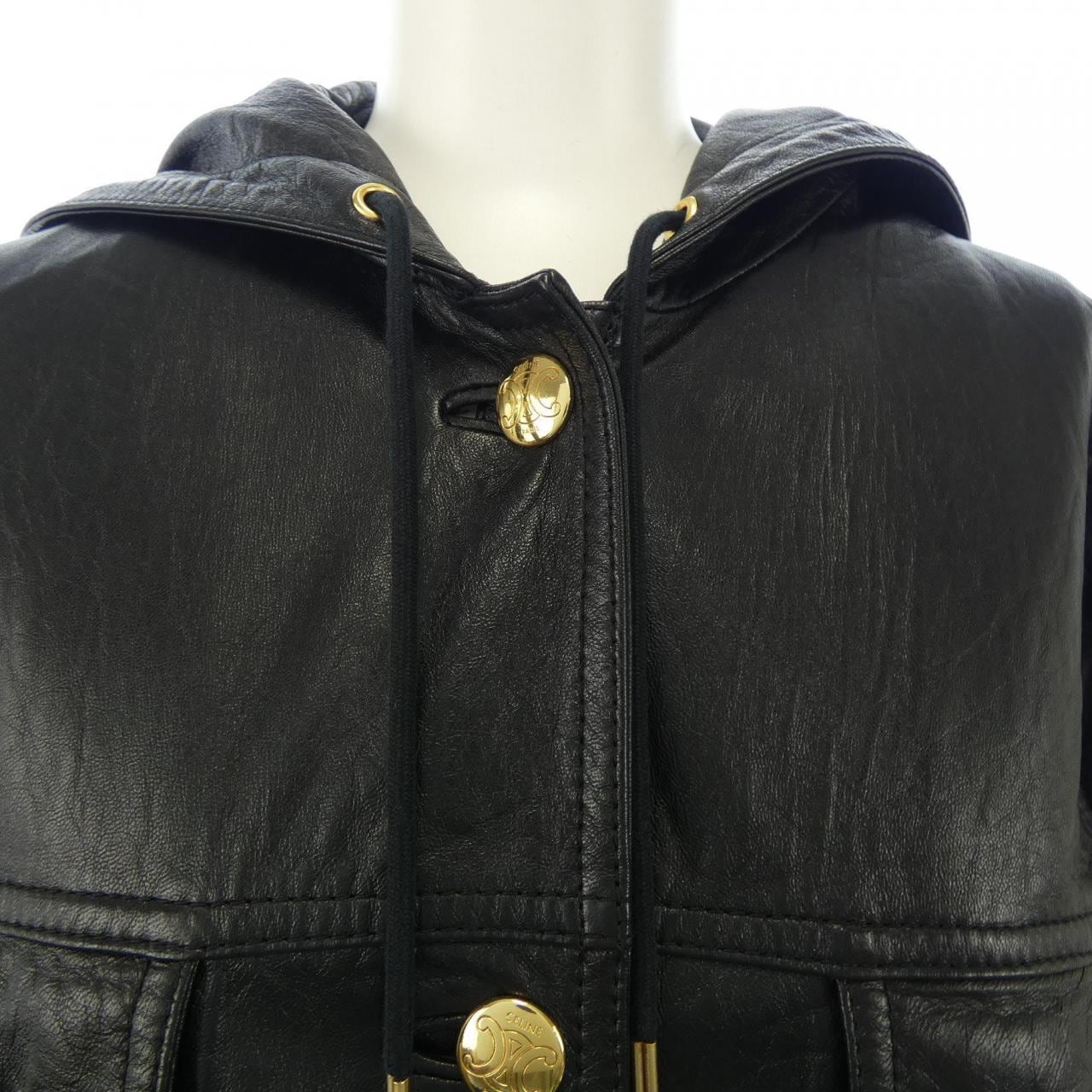 セリーヌ CELINE トリオンフ 2EC01303P レザージャケット