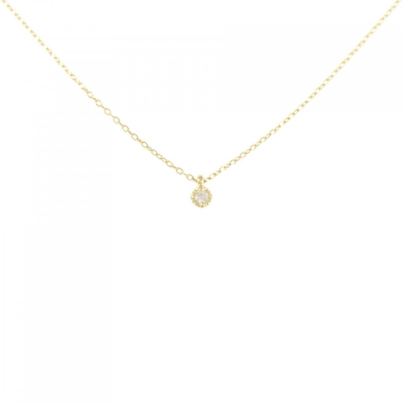 Agete鑽石項鍊 0.03CT