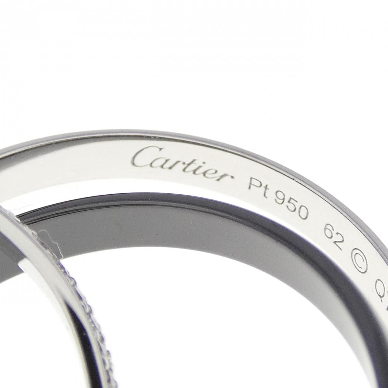 Cartier Trinity black and white small ring