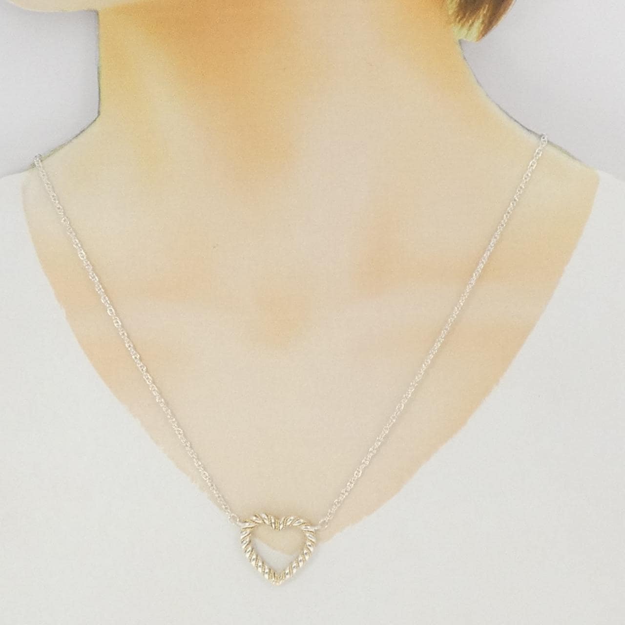 ティファニー 925/750YG ネックレス