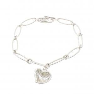 ティファニー クローズドハート ブレスレット