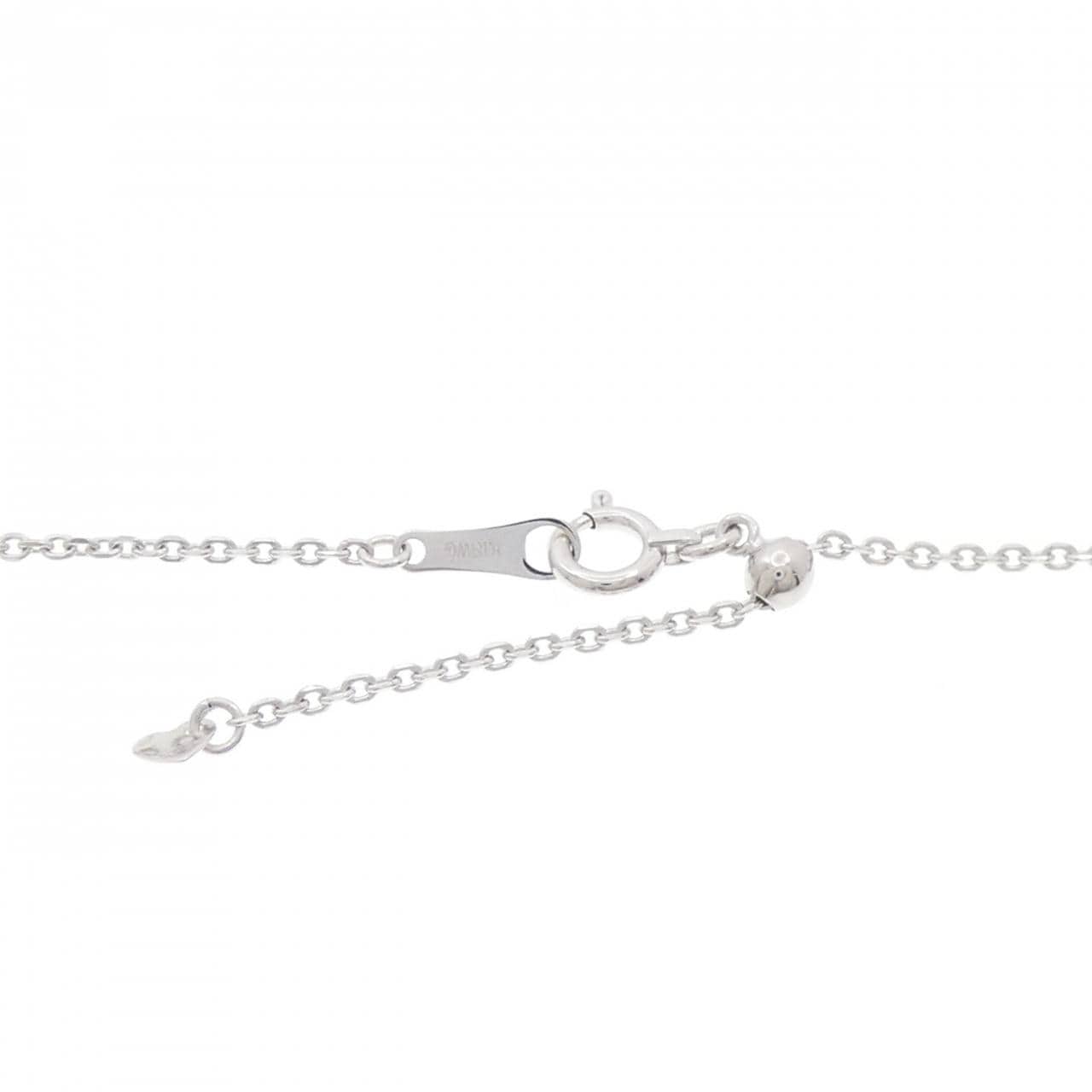 K18WG ダイヤモンド ネックレス 0.60CT