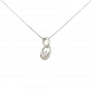 PT900/PT850 ダイヤモンド ネックレス 0.13CT