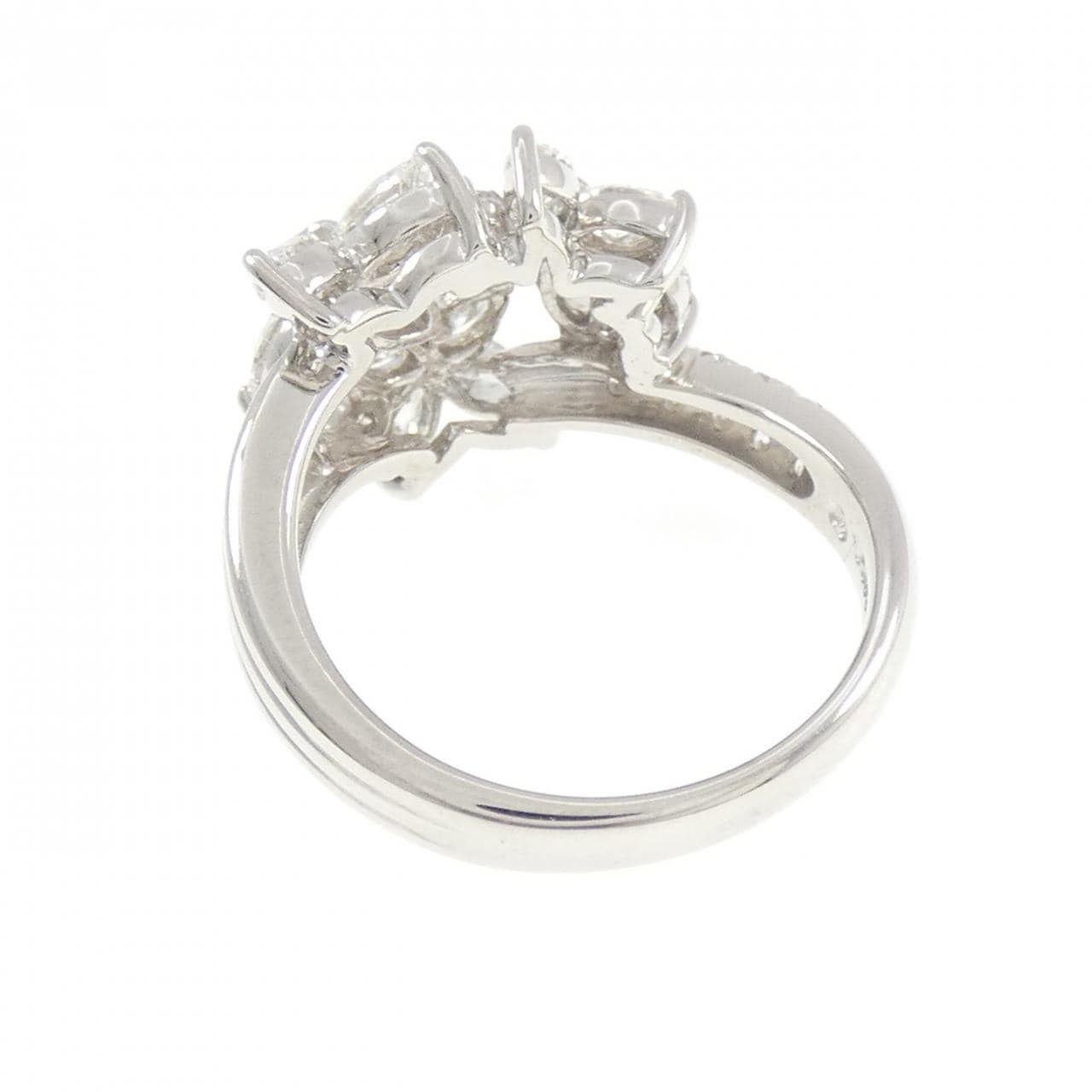 タサキ フラワー ダイヤモンド リング 1.27CT