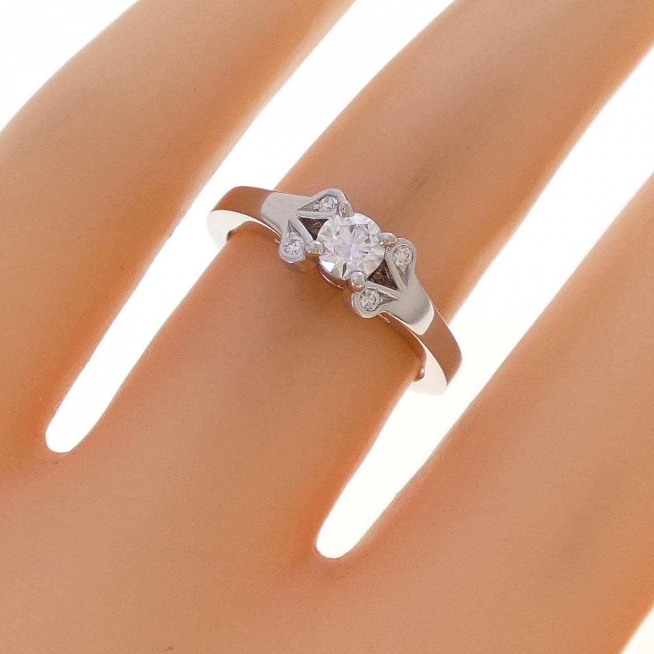 カルティエ バレリーナ リング 0.23CT E VS1 EXT