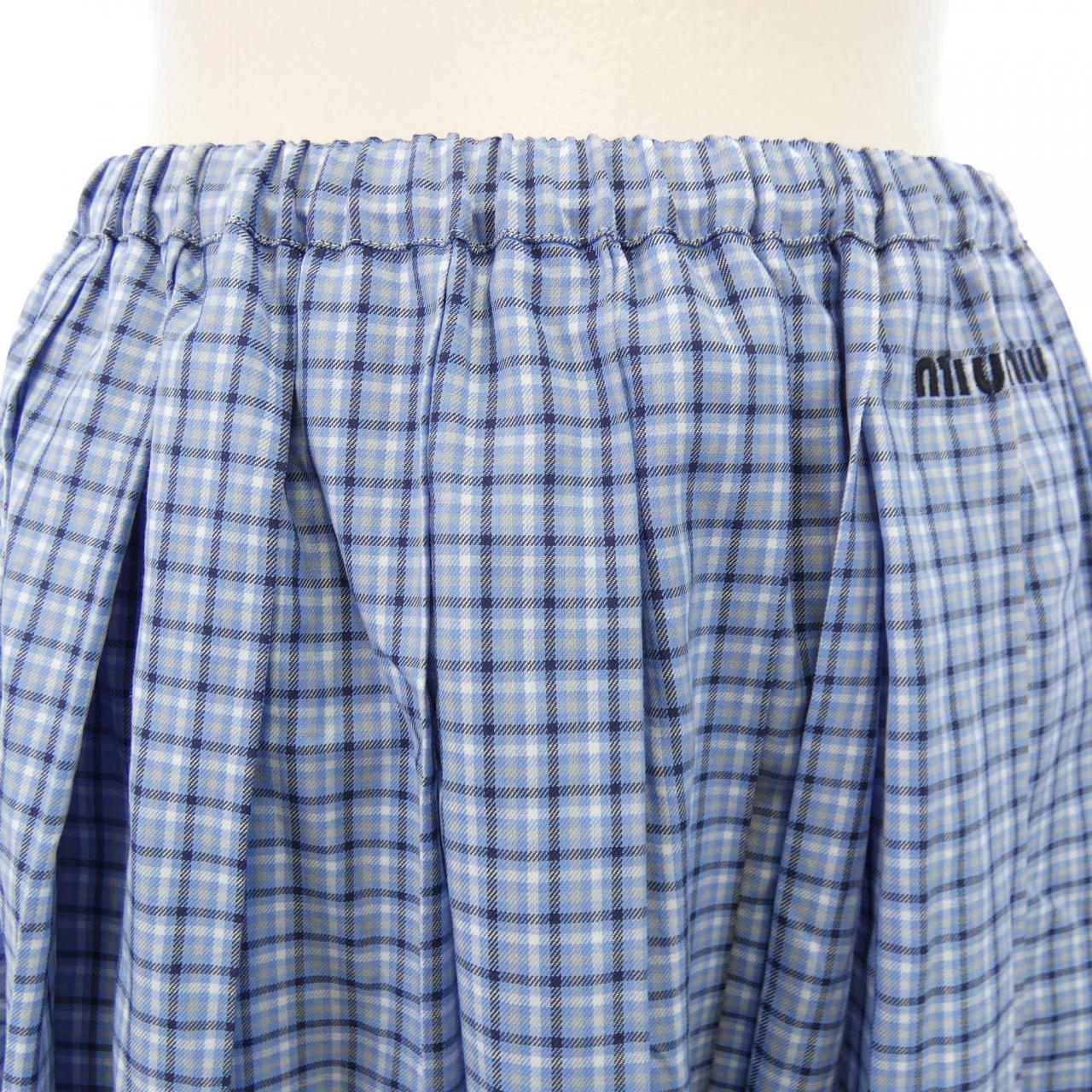 ミュウミュウ MIU MIU M6228 S000 142L スカート