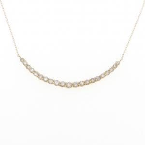 K18YG ダイヤモンド ネックレス 1.00CT