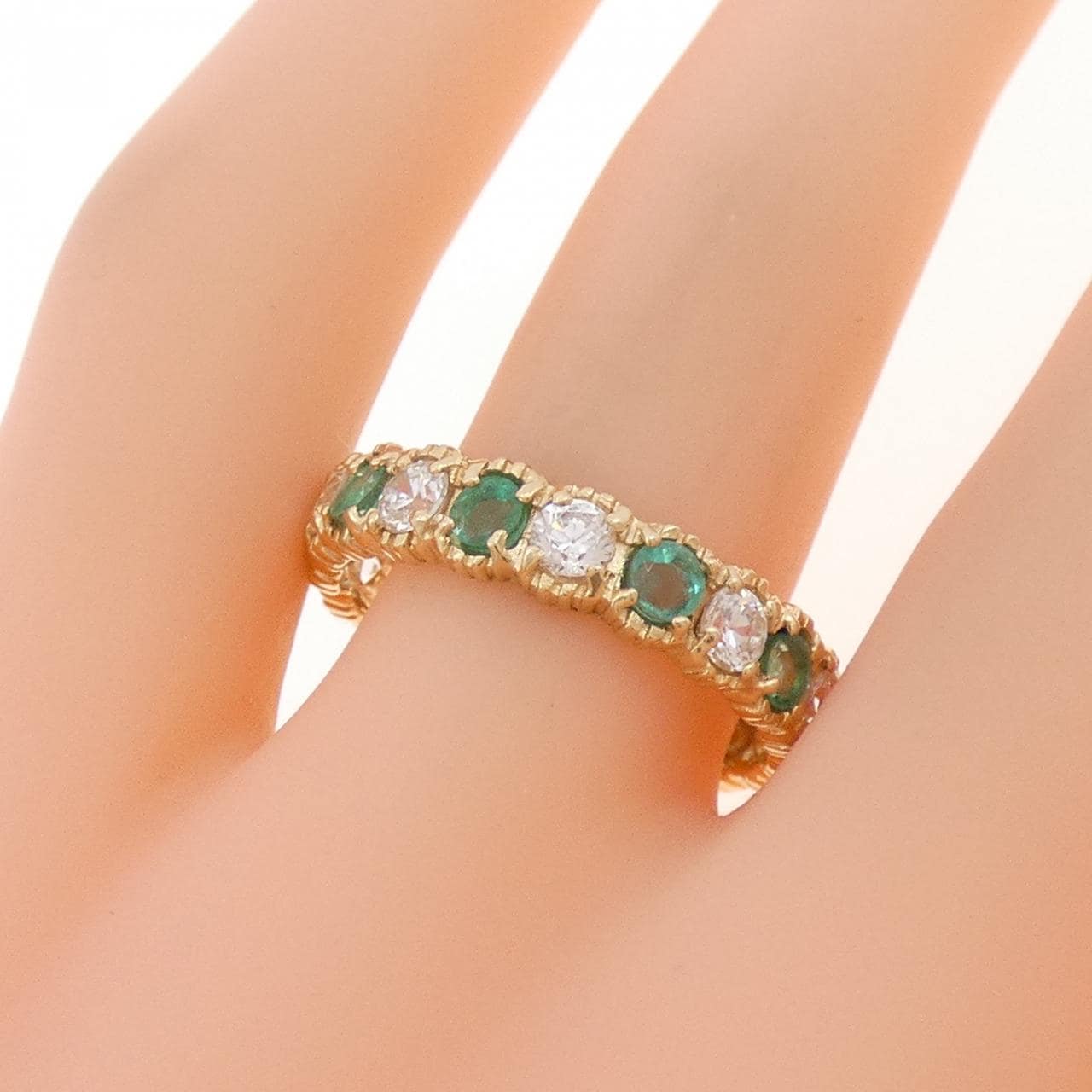 スタージュエリー エメラルド リング