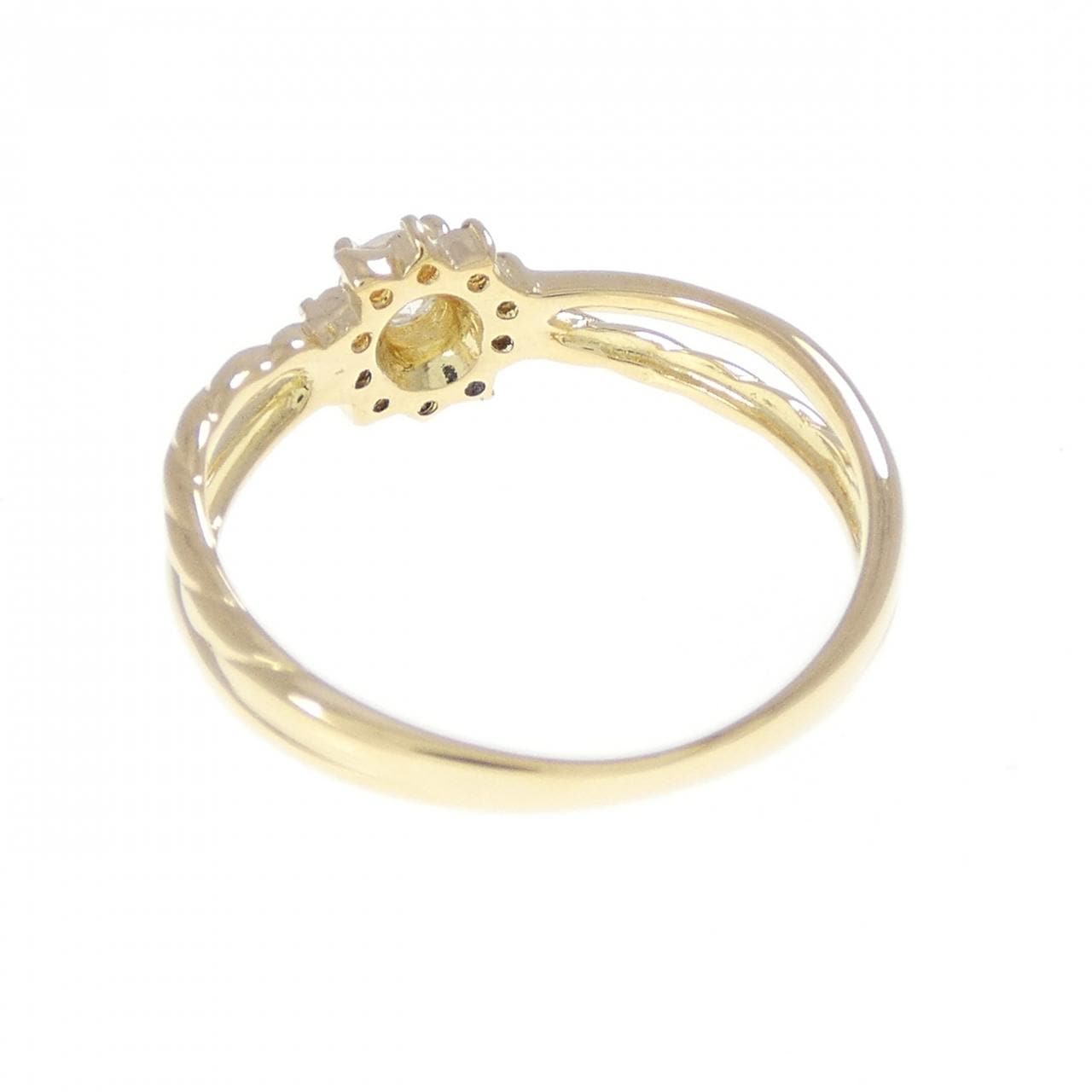 K18YG ダイヤモンド リング 0.11CT