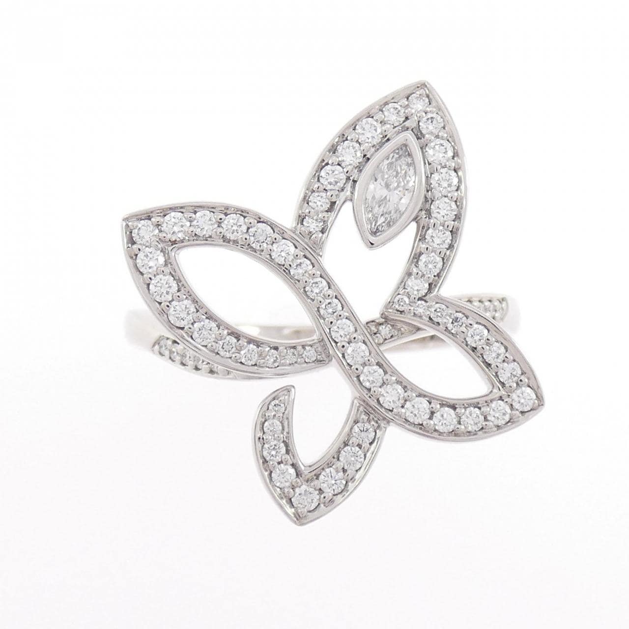 ハリーウィンストン リリークラスター リング 0.12CT
