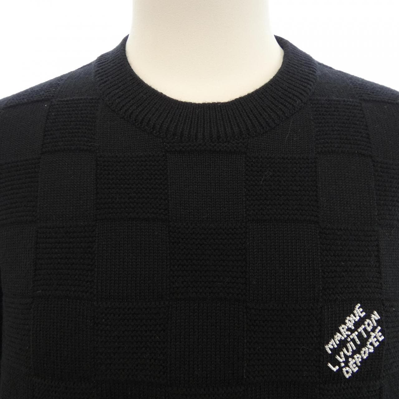 ルイヴィトン LOUIS VUITTON ダミエプルオーバーウィズパールシグネチャー HQN69WZLL ニット