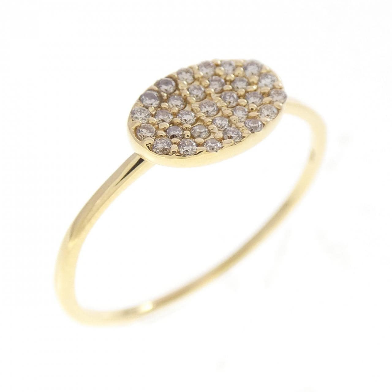K18YG ダイヤモンド リング 0.14CT