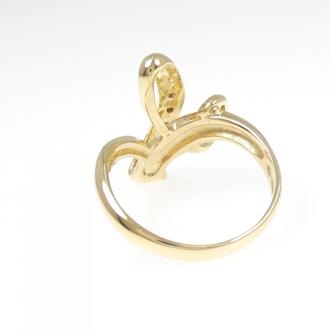 K18YG ダイヤモンド リング 0.05CT