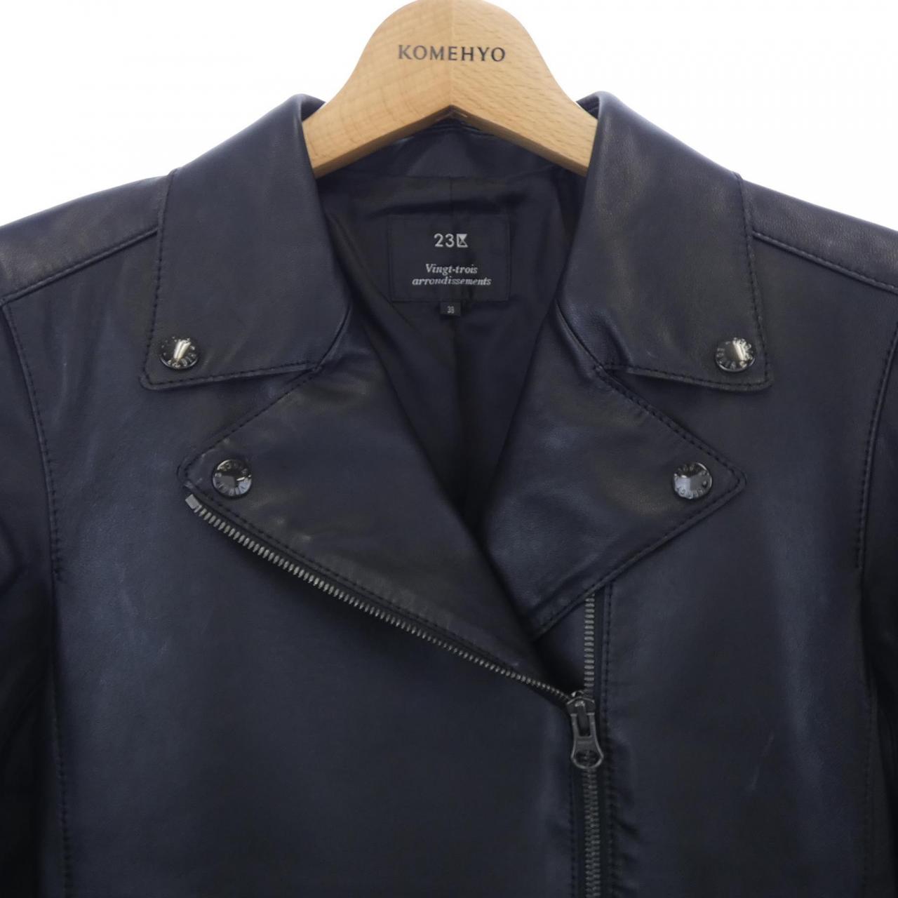 ニジュウサンク 23区 レザージャケット
