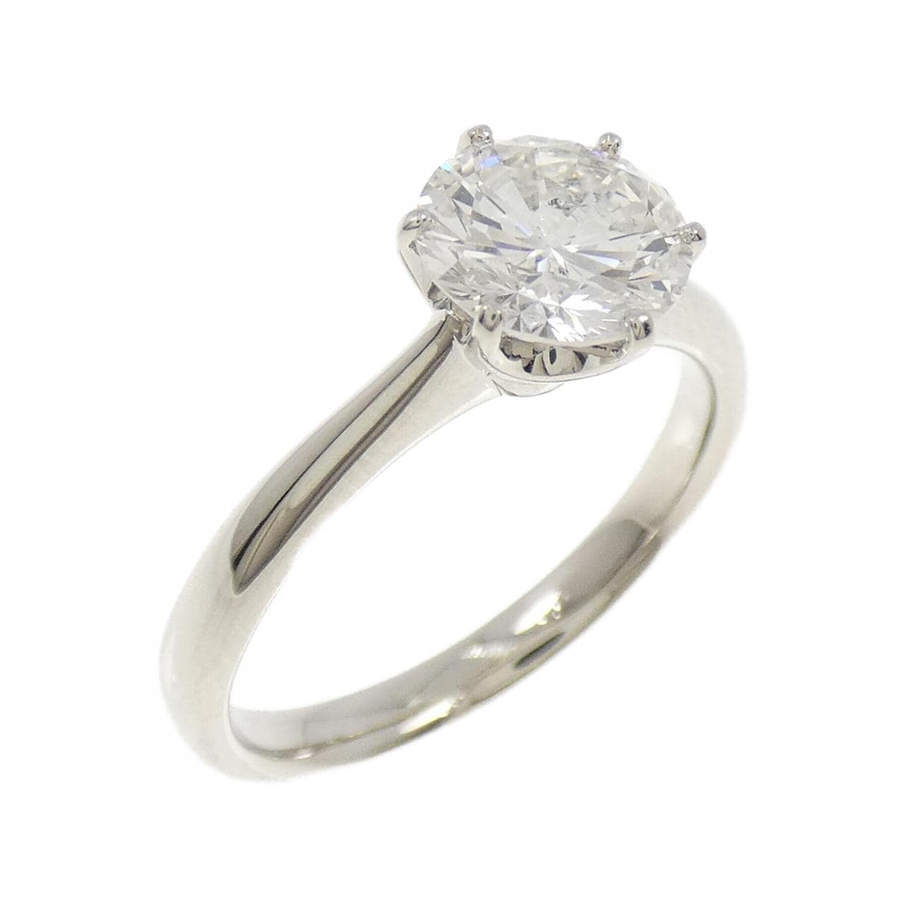 【リメイク】PT900 ダイヤモンド リング 1.160CT F I1 VG