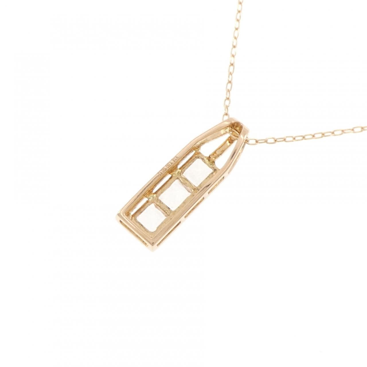 K18PG ベリル ネックレス 1.00CT