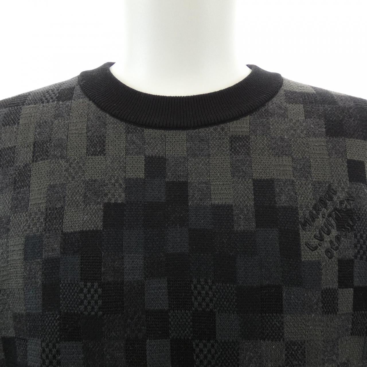 ルイヴィトン LOUIS VUITTON ダモフラージュ ジャカードプルオーバー HSN92WTMJ ニット