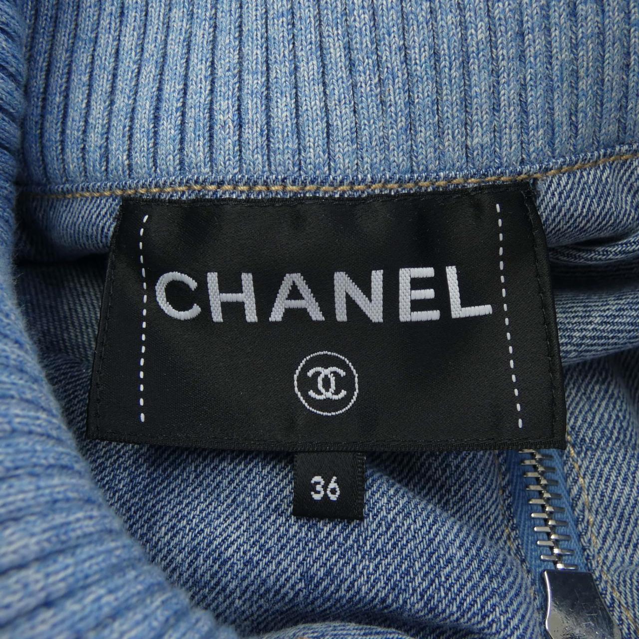 シャネル CHANEL LOOK4 ココビーチ P78559V71192 25M デニムジャケット