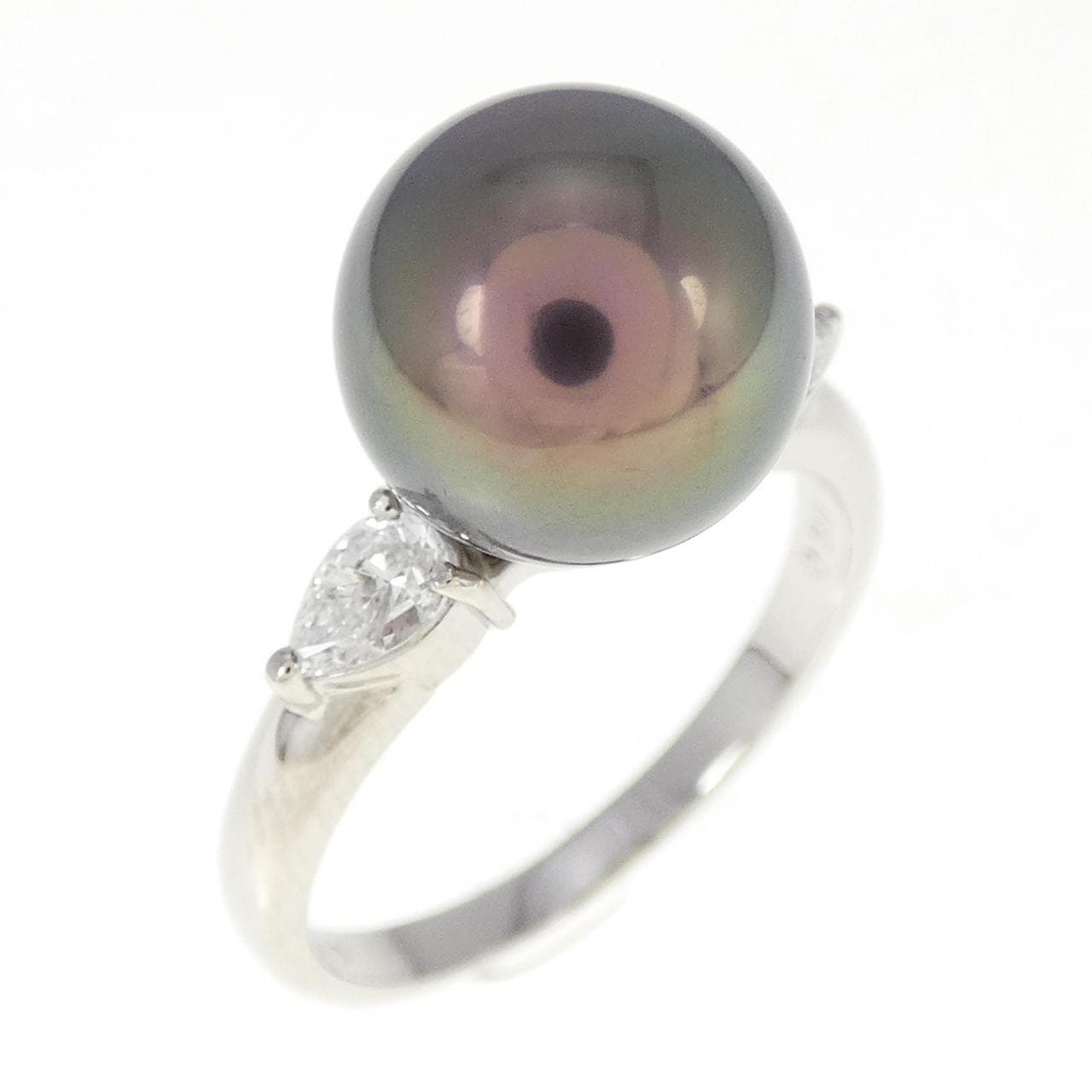 Tasaki Black Pearl Ring 9.8mm