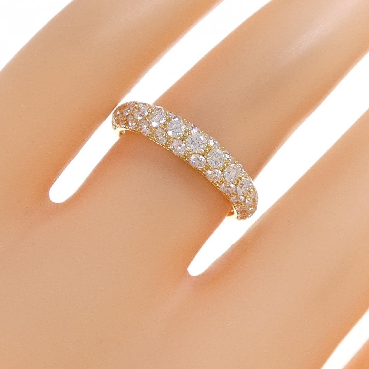 ギメル ダイヤモンド リング 1.014CT