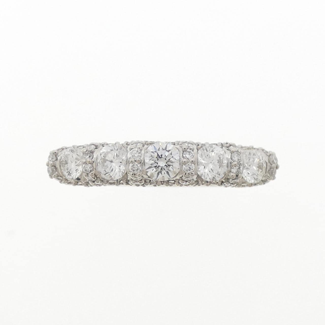 PT950 ダイヤモンド リング 0.70CT