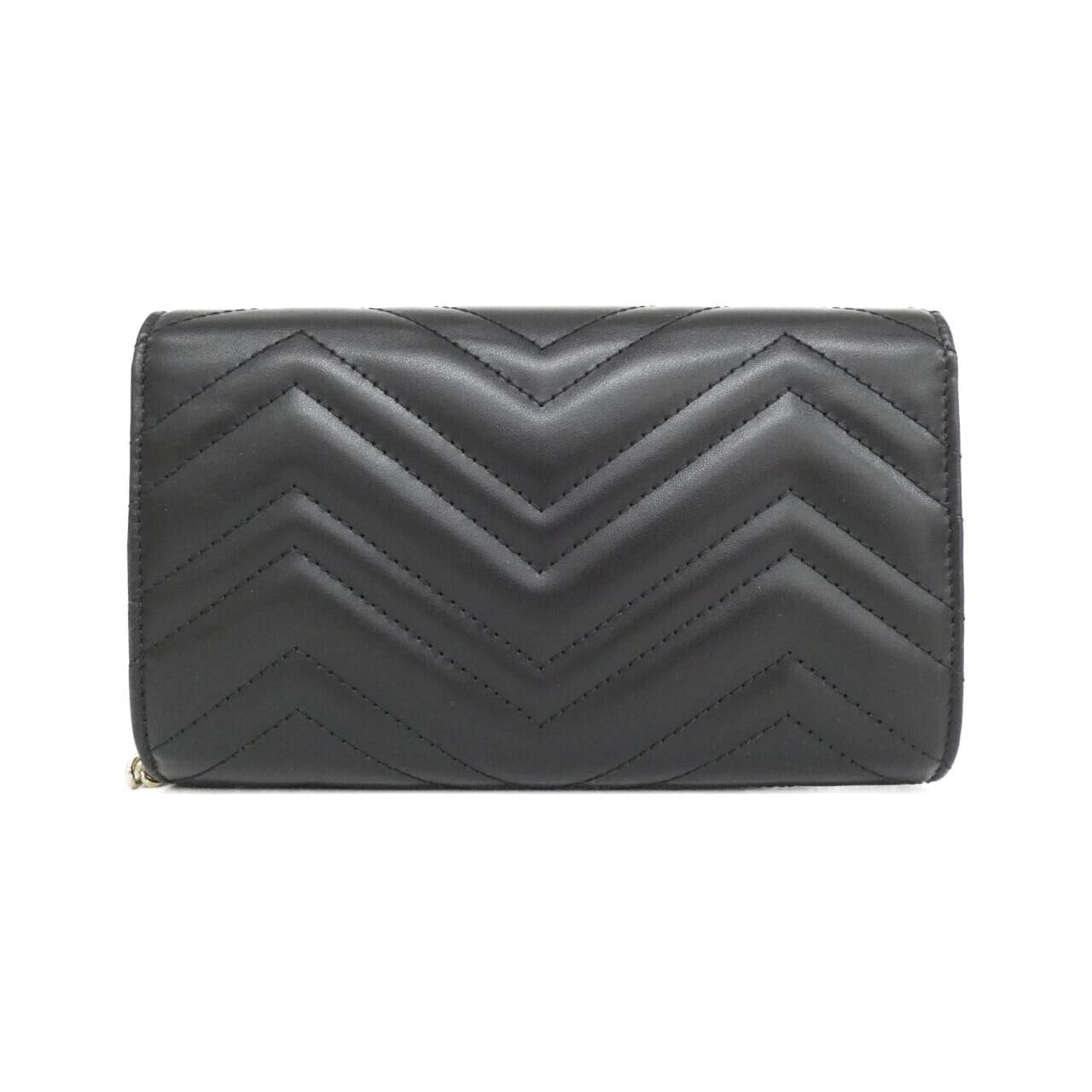 【新品】グッチ GG MARMONT 837745 AAET8 チェーンウォレット