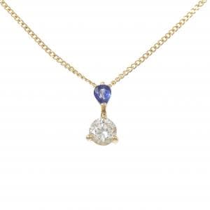 K18YG サファイヤ ネックレス 0.31CT