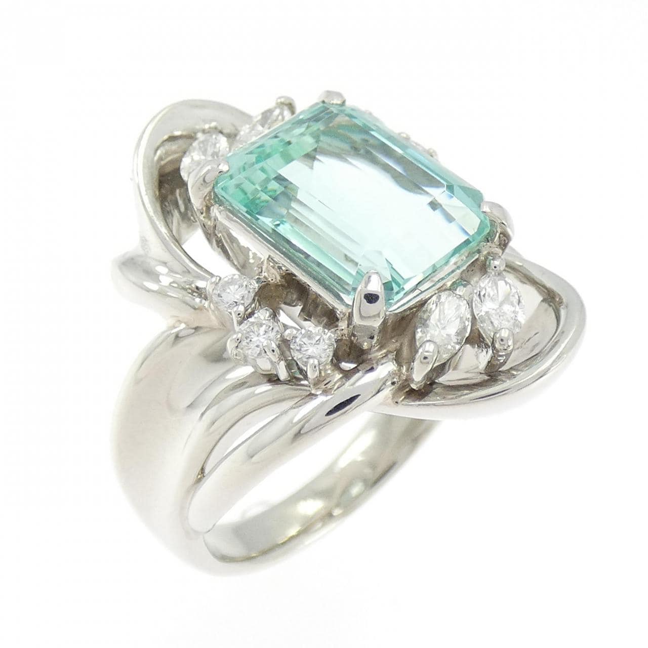 PT900 ベリル リング 3.82CT