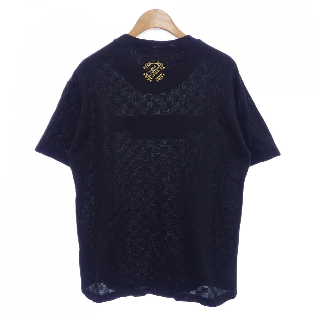ルイヴィトン LOUIS VUITTON エンベリッシュドダミエピケTシャツ HTY10WJUV Tシャツ