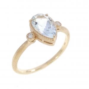 アガット アクアマリン リング