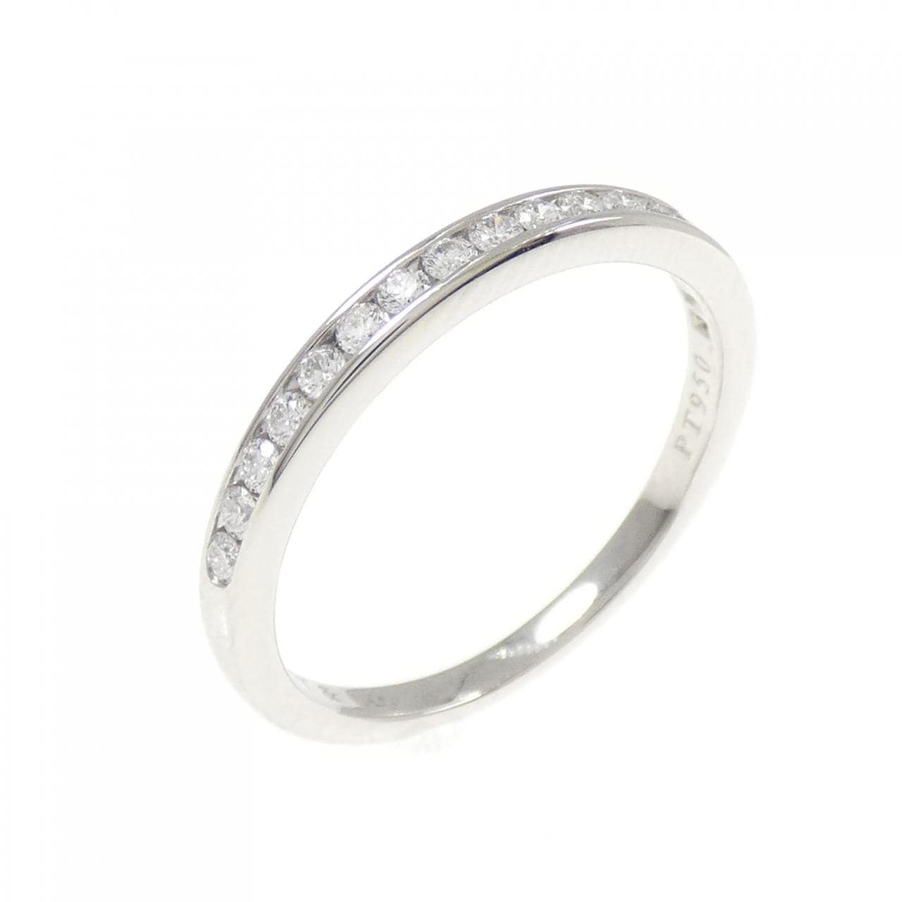 ティファニー ハーフサークル チャネルセッティング リング