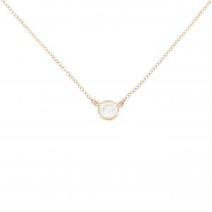 ティファニー バイザヤード ネックレス 0.27CT G IF 3EXT