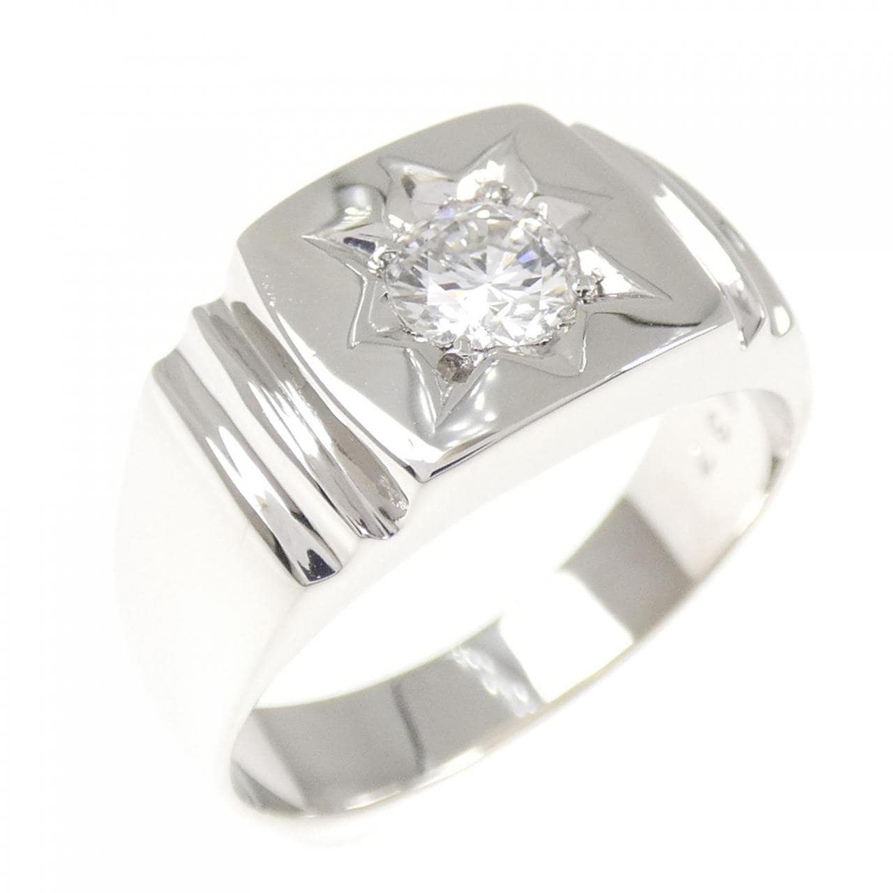 PT900 ダイヤモンド リング 0.37CT