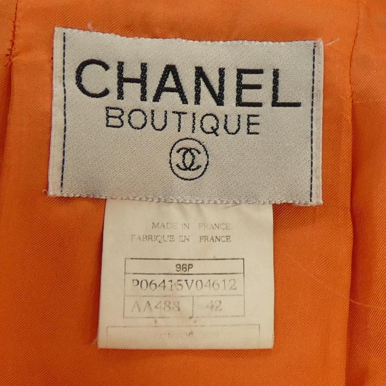 【ヴィンテージ】シャネル CHANEL P06415V04612 96P スーツ