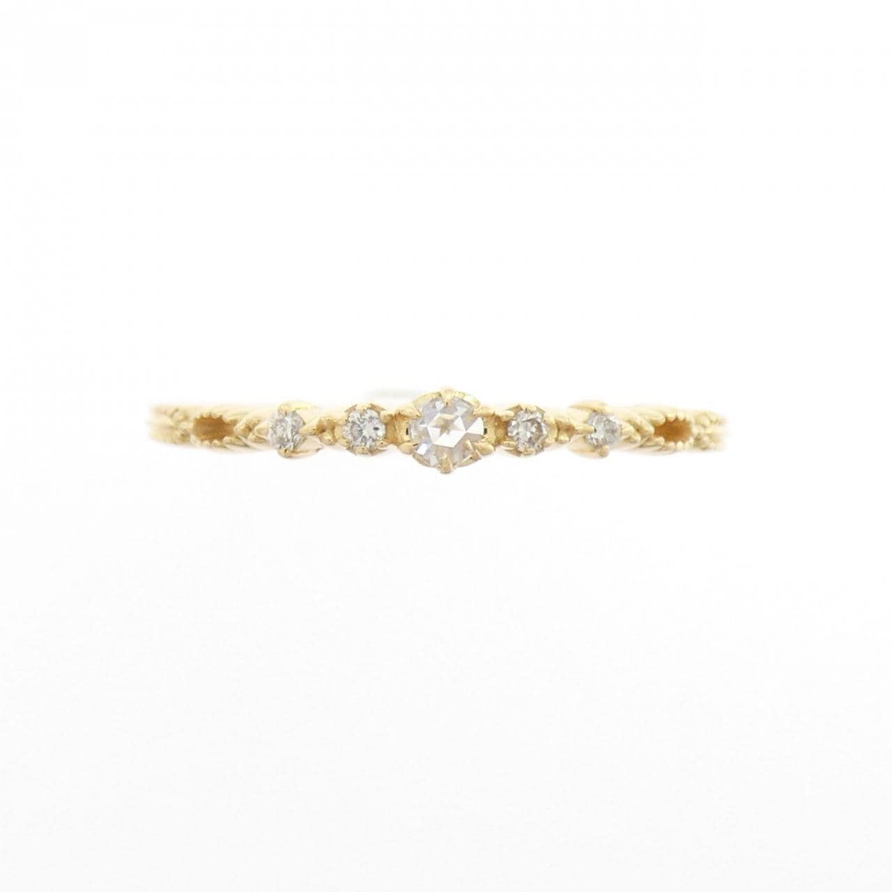 アガット ダイヤモンド リング 0.04CT