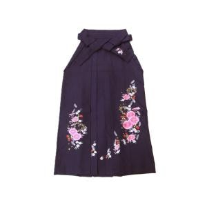 女袴　刺繍入り　紐下９８ｃｍ　ＬＬサイズ
