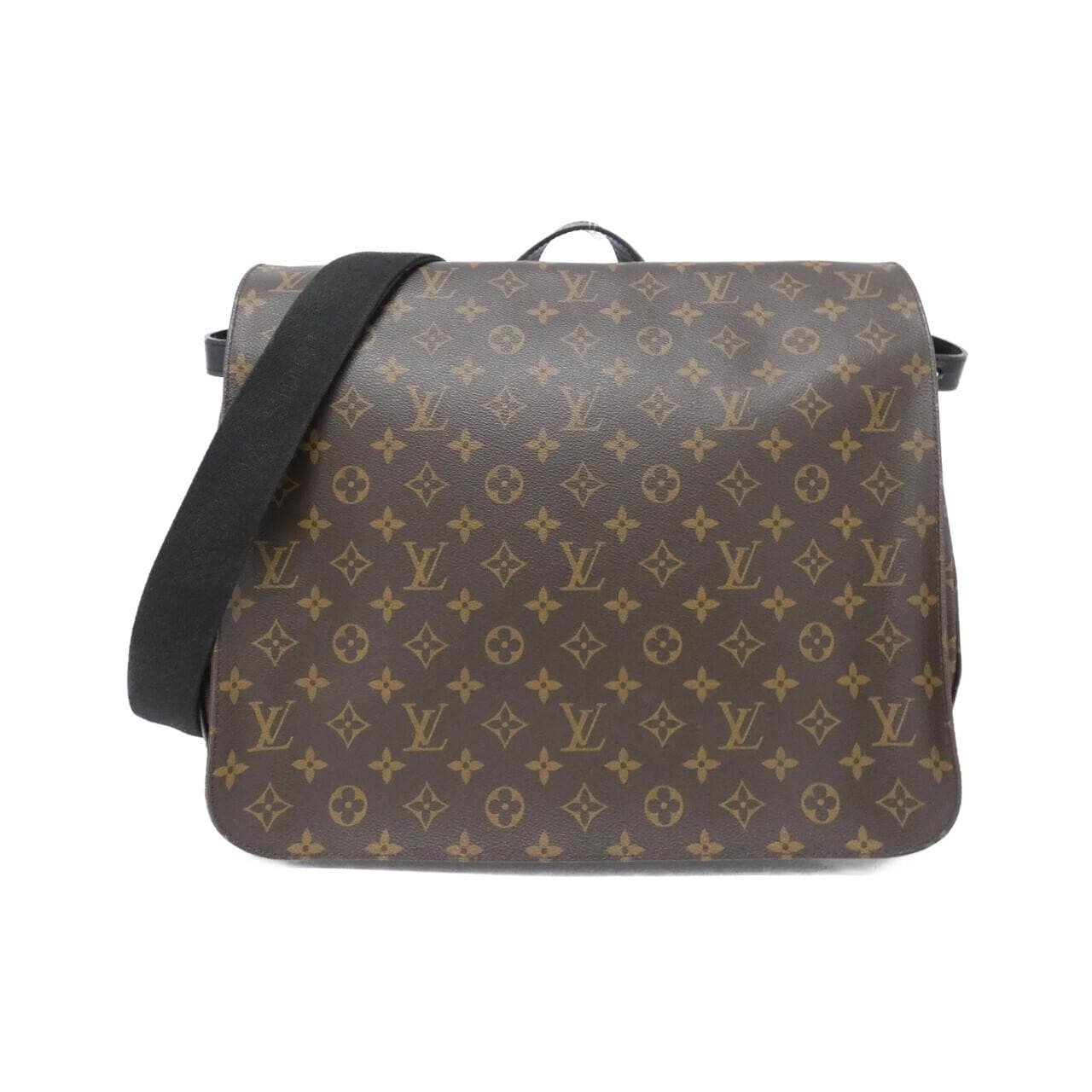 ルイヴィトン モノグラム マカサー ドレイク M40636 ショルダーバッグ