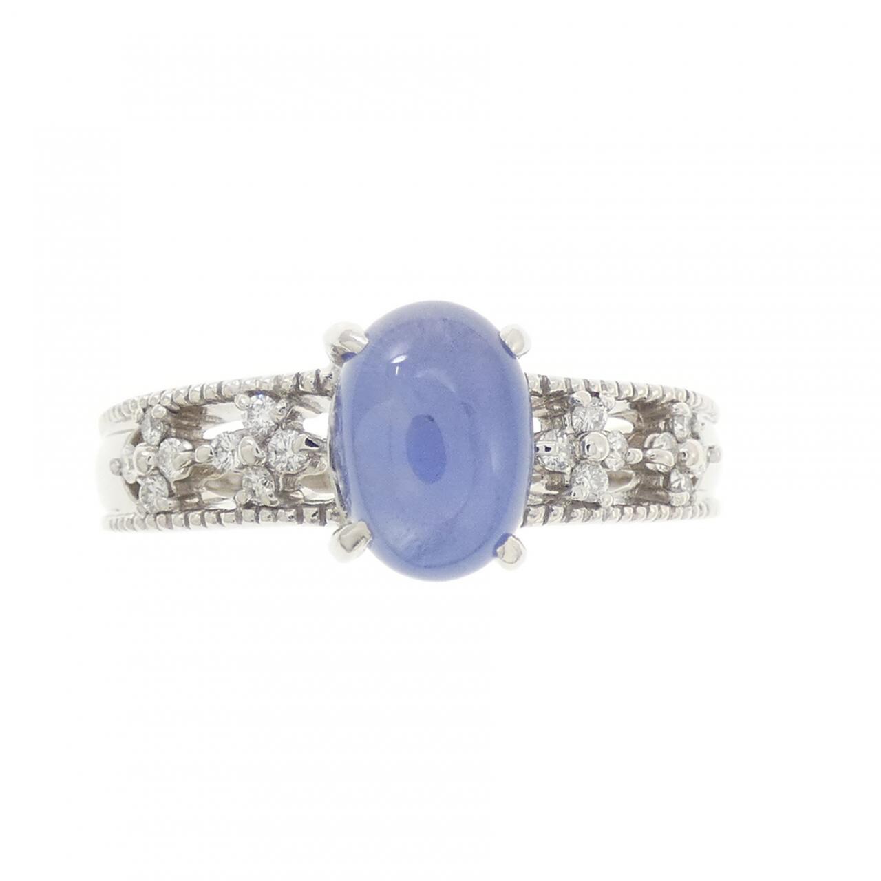 PT900 スターサファイヤ リング 2.55CT