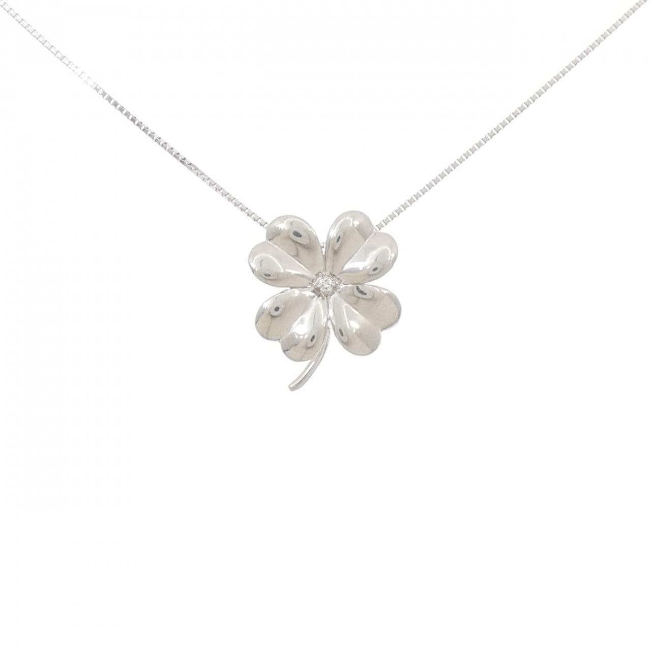 PT900/PT850 四叶草钻石项链 0.01CT