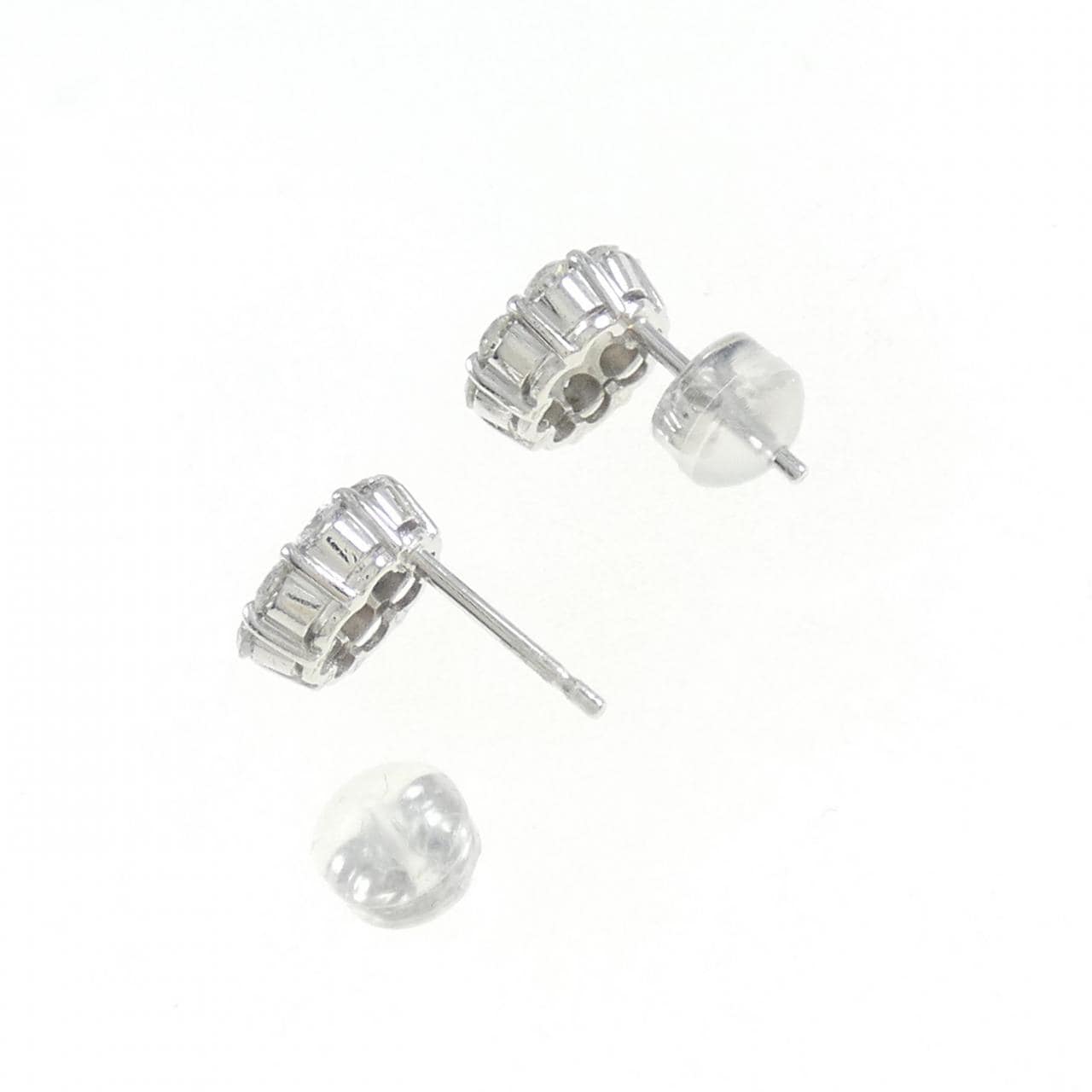 PT ダイヤモンド ピアス 0.89CT