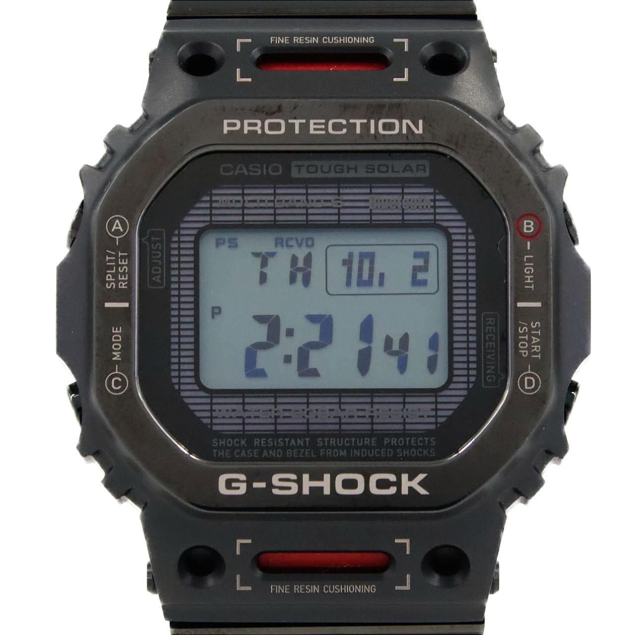 カシオ G-SHOCK 電波時計 GMW-B5000TVA-1JR TI ソーラークォーツ
