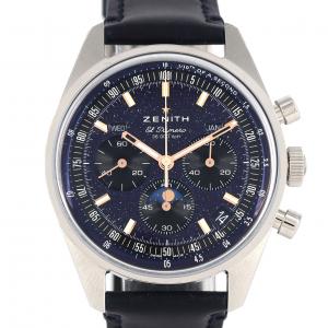 ゼニス クロノマスターオリジナルトリプルカレンダーアベンチュリン LTD 03.3402.3610/53.C917 SS 自動巻