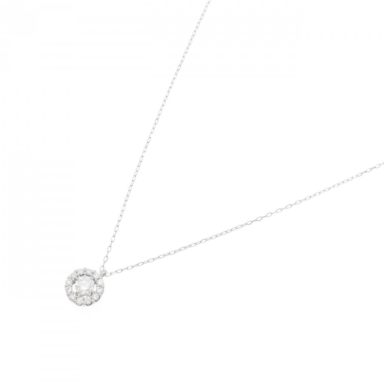 PT900/PT850 ダイヤモンド ネックレス 0.147CT