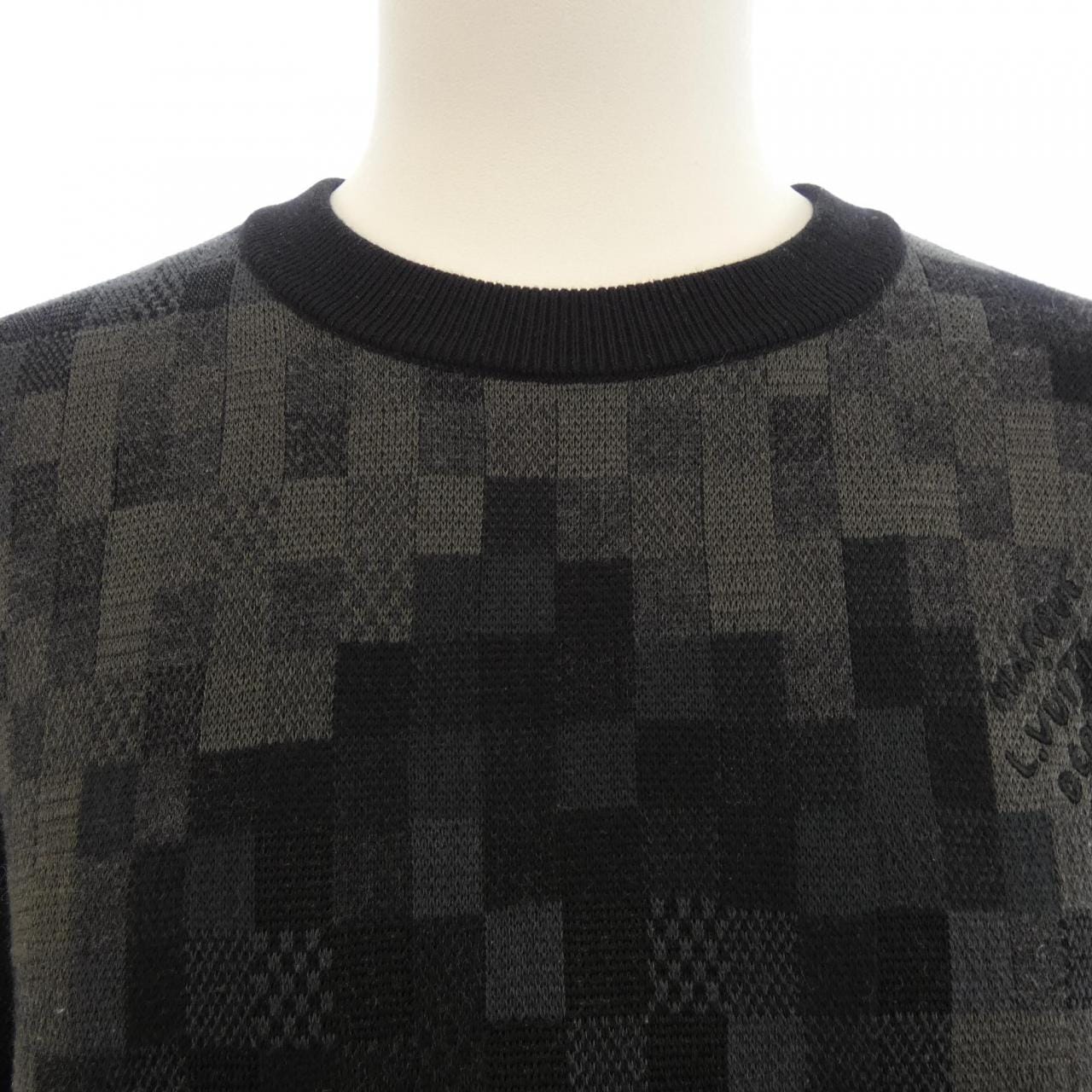 ルイヴィトン LOUIS VUITTON ダモフラージュ ジャカードプルオーバー HSN92WTMJ ニット