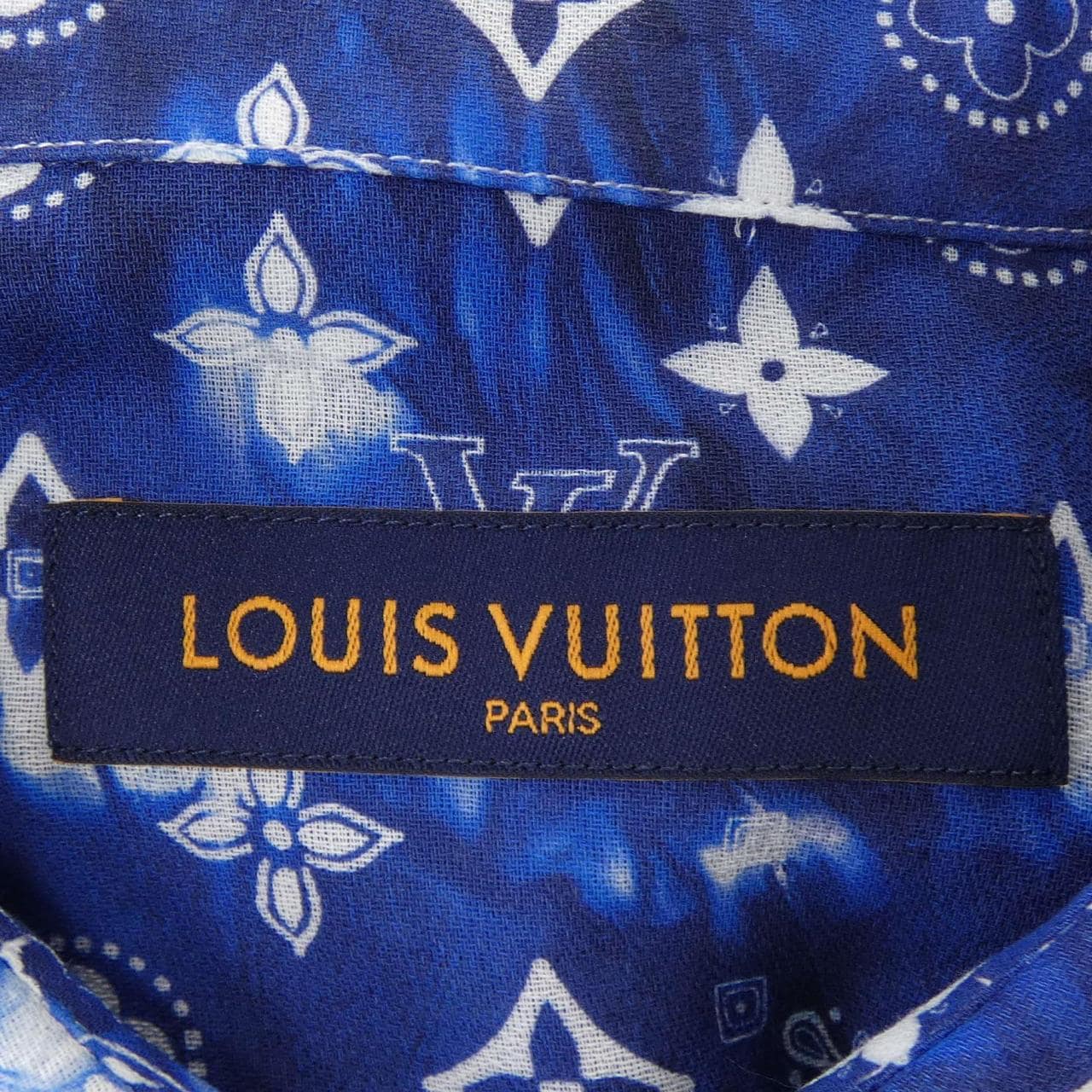 ルイヴィトン LOUIS VUITTON モノグラムバンダナフックディテールロングスリーブシャツ HNS08WN08 シャツ